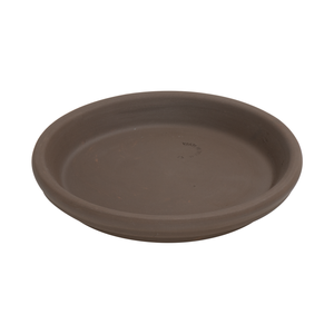 Eden 25cm Titanium Clay Italian Terracotta Saucer