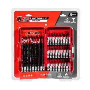 Full Boar 32 Piece Impact Magnetic Torsion Bit Set FBIBS-32