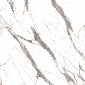 Kaboodle 36 x 621-900mm Calcutta Gloss Single Square Edge Customisable Benchtop