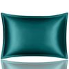 Anypillow Pillowcase 50x90cm Teal Pure Real Silk