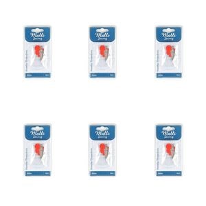 6x 4pc Malli Sewing Metal Compact Needle Hand Sewing Threaders 55cm Assorted