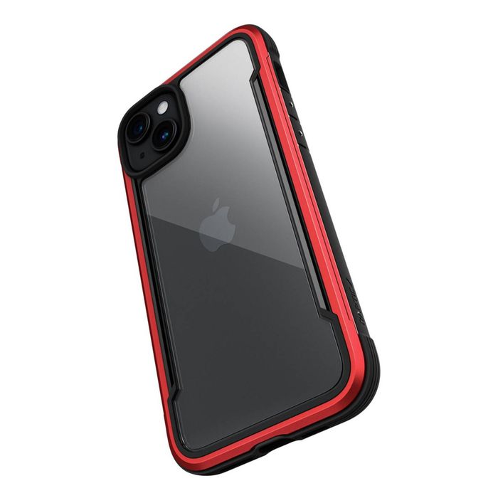Raptic Shield Phone Case For Apple Iphone 15 - Red