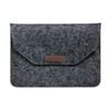 Laptop Wool Felt Sleeve Case Cover Bag Pouch for Different Laptop Models for 11.6'(Dark Grey)