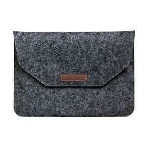 Laptop Wool Felt Sleeve Case Cover Bag Pouch for Different Laptop Models for 11.6'(Dark Grey)