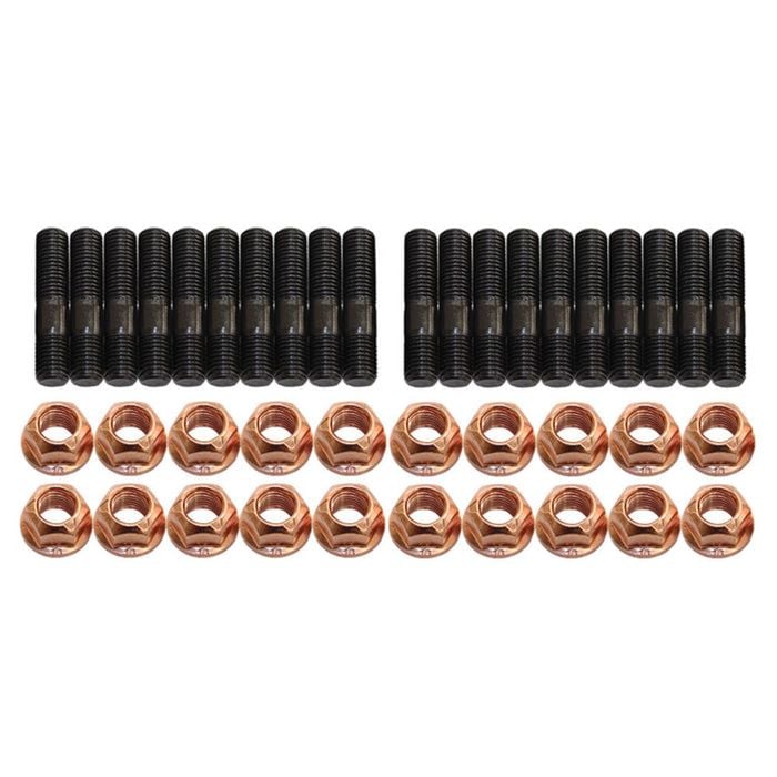 20 Pcs M10x1.25x45mm High Tensile Stud Kit For Manifold & Turbo