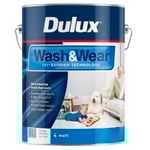 Dulux 10L Vivid White Matt Wash&Wear Interior Paint