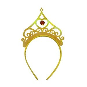 Disney Princess Belle Iridescent Plastic Headband Tiara Kids Costume Accessory