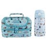 Sachi Insulated Double Decker Lunch Bag & Kids Drink Bottle 400ml - Puppy Dogs Bundle