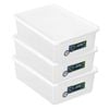3x Lemon & Lime Keep Fresh 5L/30.5cm Food Container w/Lid