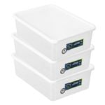 3x Lemon & Lime Keep Fresh 5L/30.5cm Food Container w/Lid