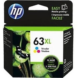 Hp 63xl Original High Yield Inkjet Ink Cartridge - Tri-colour Pack - 300 Pages