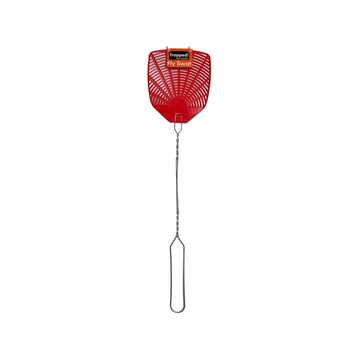 Trapped Wire Handled Fly Swatter