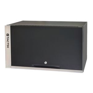 Tactix 60cm Black Lift-Up Door Cabinet