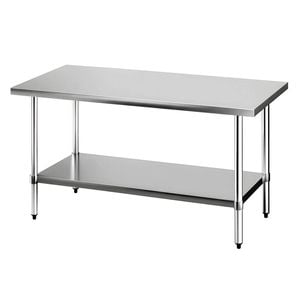 Cefito 1524x762mm Stainless Steel Kitchen Bench 430