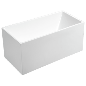 Rococo 1500mm White Acrylic Freestanding Bathtub