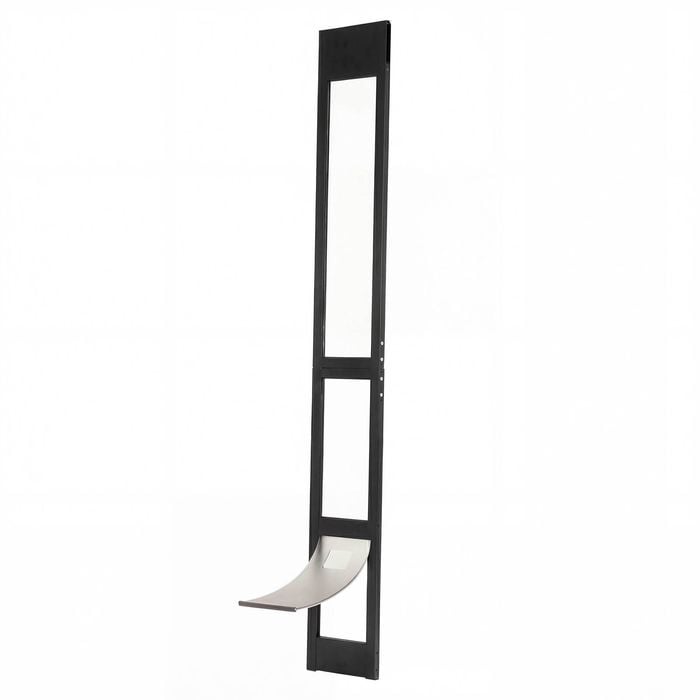 Advwin 210 x 37.5cm Aluminum Pet Door For Patio And Sliding Doors Adjustable Height