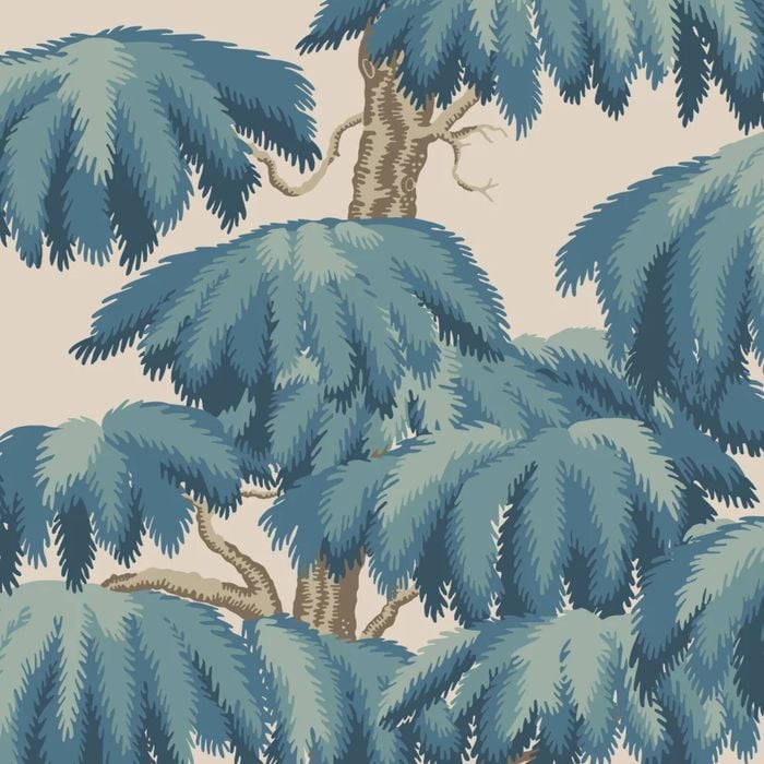 Wallpaper Trader Alba Wallpaper Roll 10.05m X 53cm, Teal