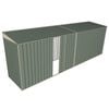 Build-A-Shed 1.2 x 6.0 x 2.0m Skillion Single Sliding Side Door Shed - Green