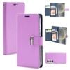 Goospery Rich Diary For Galaxy S24 Plus - Purple