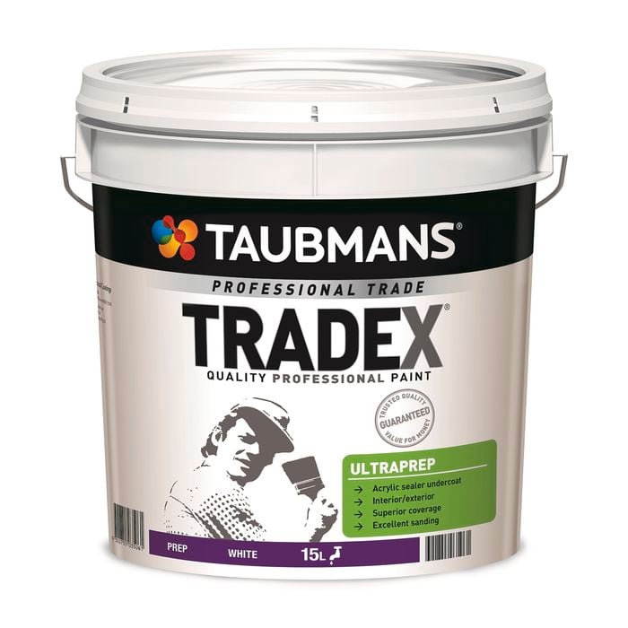 Taubmans Tradex Ultra Prep White Undercoat - 15L