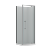 Stein 750 x 2000mm Chrome Georgia 2S Square Flat Wall Package