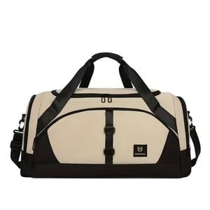 Large Mens Travel Duffel Bag With Shoe Compartment