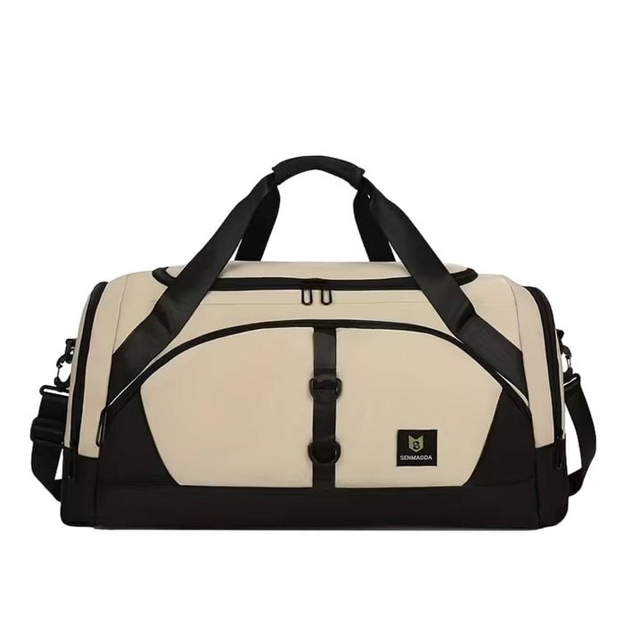 Large Mens Travel Duffel Bag With Shoe Compartment