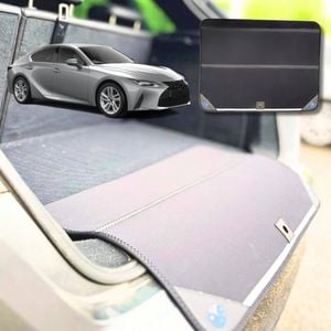 6D Diamond Car Boot Mat for Lexus IS 30R, 31R2013-2021-Cargo Mat-Black-Outback GT