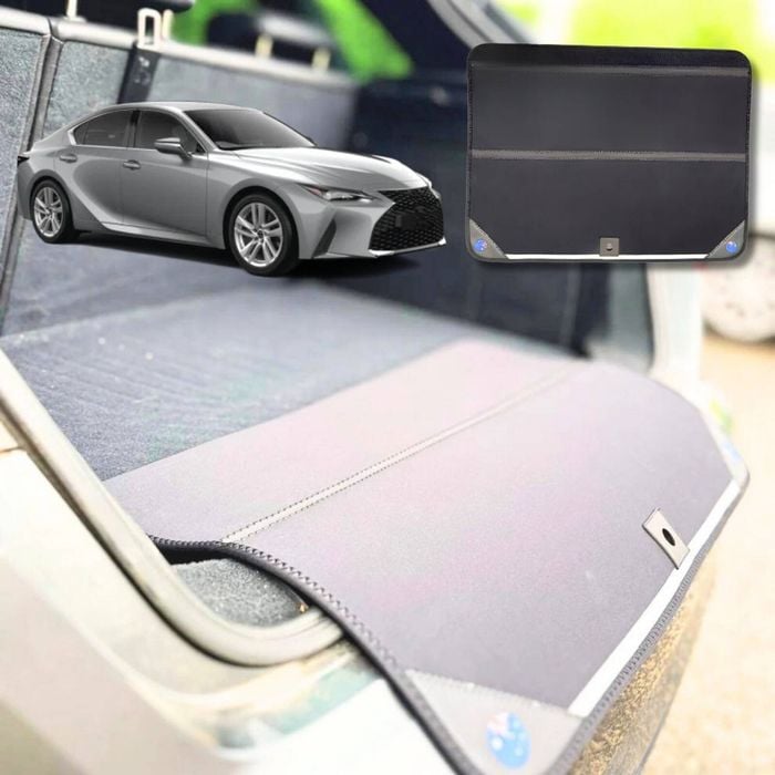 6D Diamond Car Boot Mat for Lexus IS 30R, 31R2013-2021-Cargo Mat-Black-Outback GT