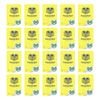 20x Spirax 117 Exercise Book A4 18mm Dotted Thirds 96 Pages Notebook Yellow