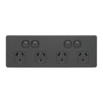 DETA Black Matt S-Line Quad Power Point