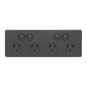 DETA Black Matt S-Line Quad Power Point