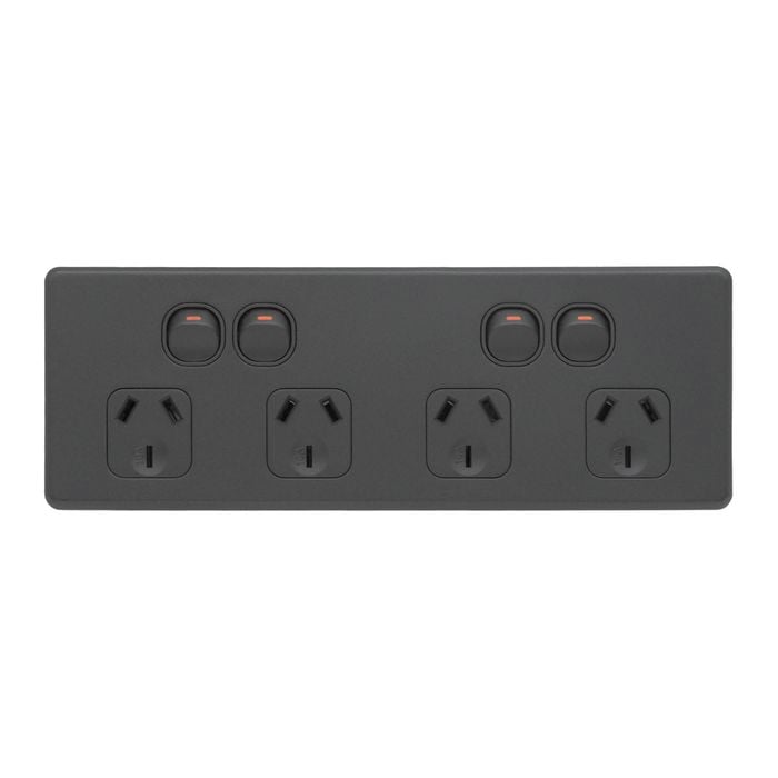 DETA Black Matt S-Line Quad Power Point