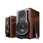 Edifier 130W Bluetooth Studio Speakers Active Bookshelf Brown S2000mkiii