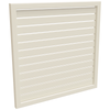 ProtectorAl 300 - 1000 x 300 - 1000mm Surfmist Horizontal 9mm Gap Aluminium Welded Slat Panel