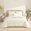 Renee Taylor Dakota Jacquard European Square Pillowcase 65x65cm Beige