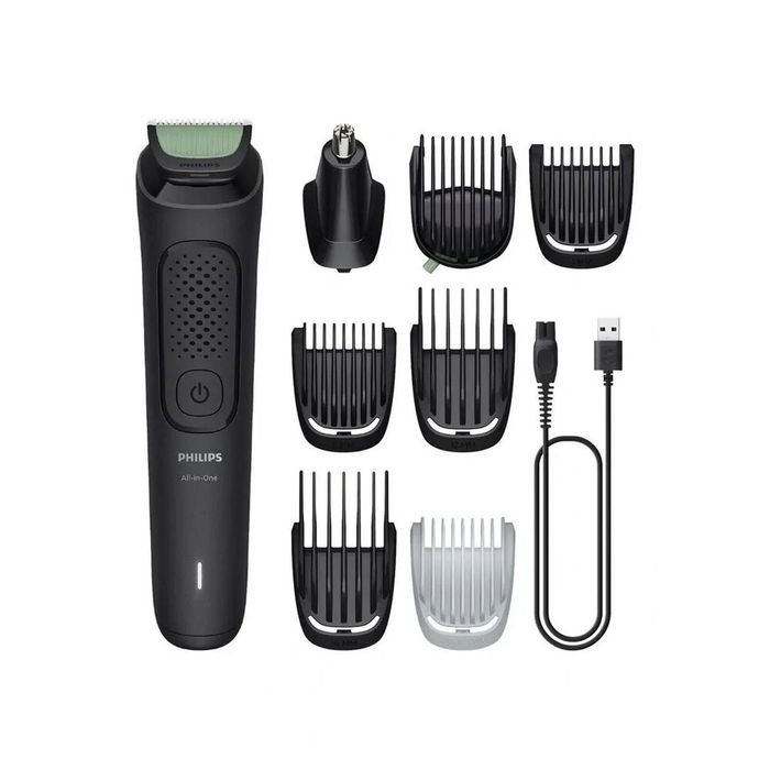 Philips Series 3000 Electric Cordless Groomer Beard/Hair Clipper w/Nose Trimmer
