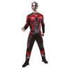 Ant-Man Quantumania Deluxe Adult Halloween Costume Marvel Jumpsuit Mask Red Colour, Large