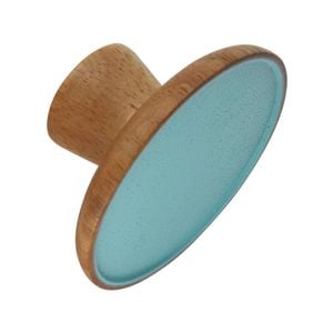 Adoored 70mm Aqua Pine Cabinet Knob