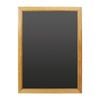 Olympia Chalkboard Wood Frame Wall Mounted 600 X 800mm Restaurant Cafe Signage