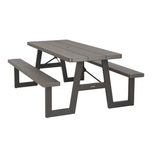 Lifetime 2 Pack 6ft W-Frame Picnic Tables