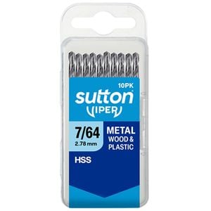 Sutton Tools 7/64" Imperial Viper Drill Bit - 10 Pack