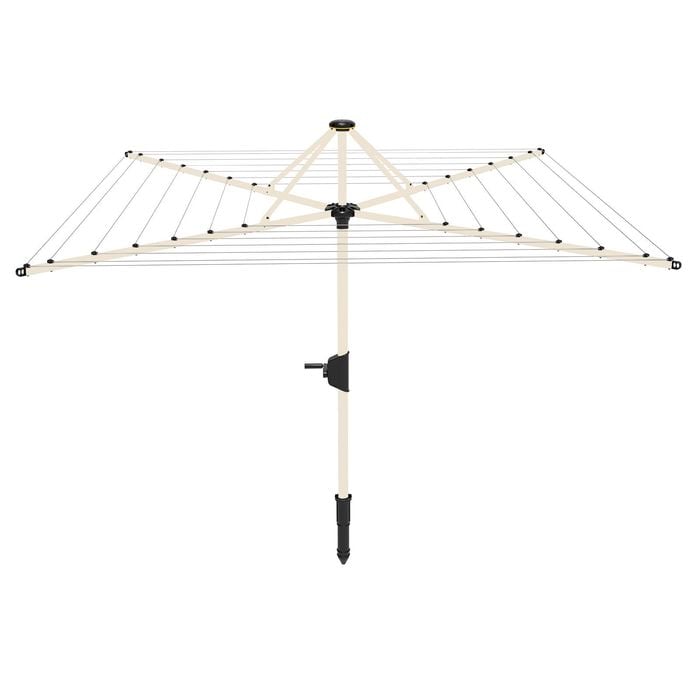 Daytek MK2 M48 Rotary Clothesline - White Mist