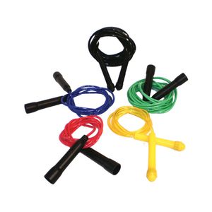 Skipping rope - adjustable school & club exercise rope - 2.7m