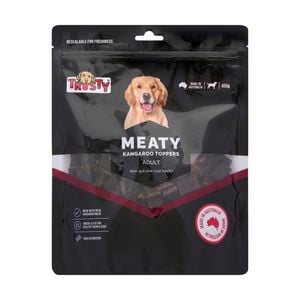 Trusty 400g Kangaroo Toppers Adult Dog Treats