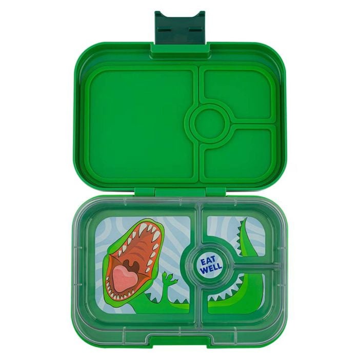 Yumbox Panino Lunch Box 4 Compartment - Jurassic Green
