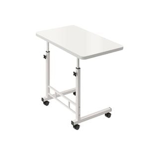 Foret Mobile Laptop Computer Bedside Study Desk Stand Adjustable Portable Table White