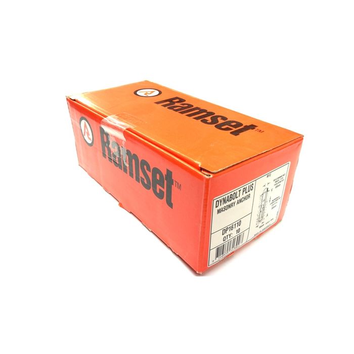Ramset Dynabolt Hex M16 x 110mm Zinc Passivated 10pk