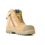 Bata Size 8 Wheat Zippy Safety Boot