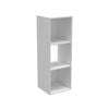 Flexi Storage Compact Cube 310 x 910 x 295mm White 1 x 3 Compact Storage Unit